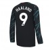 Manchester City Erling Haaland #9 3rd Dres 2023-24 Dlouhým Rukávem